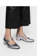 Damskie Czółenka SELVIA SILVER - Inello Inello
