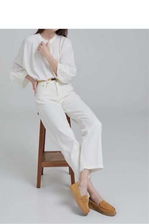 Damskie Mokasyny ? Camel, Zamszowe Martina CAMEL - Inello Inello