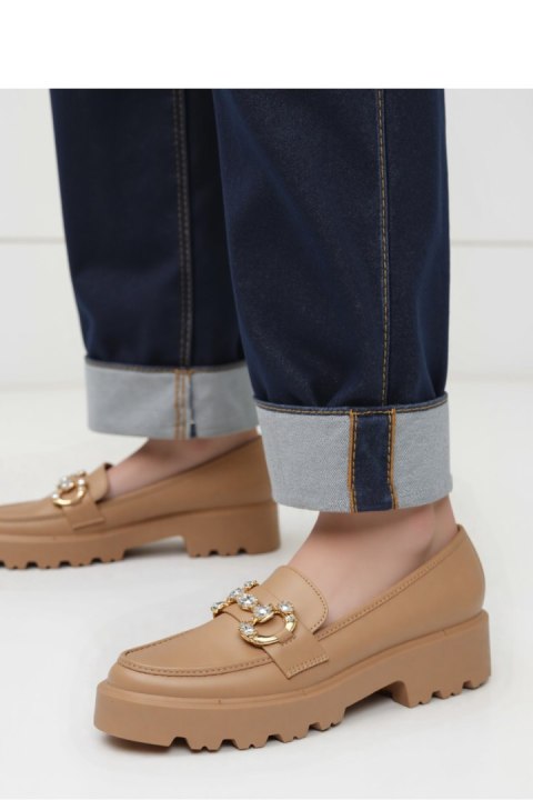 Damskie Mokasyny ELEGANZE KHAKI - Inello Inello Damskie Mokasyny ELEGANZE KHAKI - Inello Inello