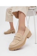 Damskie Mokasyny LORIEN KHAKI - Inello Inello