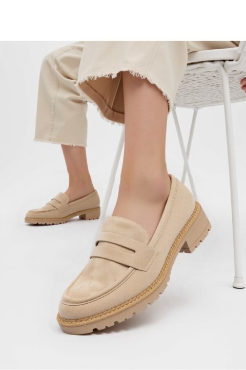 Damskie Mokasyny LORIEN KHAKI - Inello Inello