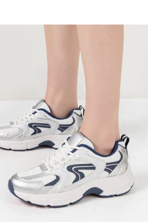 Damskie Sneakersy AURELIA BLUE - Inello Inello Damskie Sneakersy AURELIA BLUE - Inello Inello