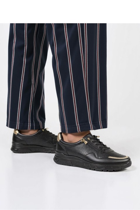 Damskie Sneakersy AVERIA BLACK ? Elegancja i Komfort na Co Dzień - Inello Inello