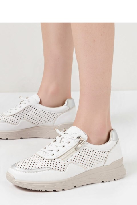 Damskie Sneakersy AVERIA WHITE ? Komfort i Elegancja na Każdy Dzień - Inello Inello