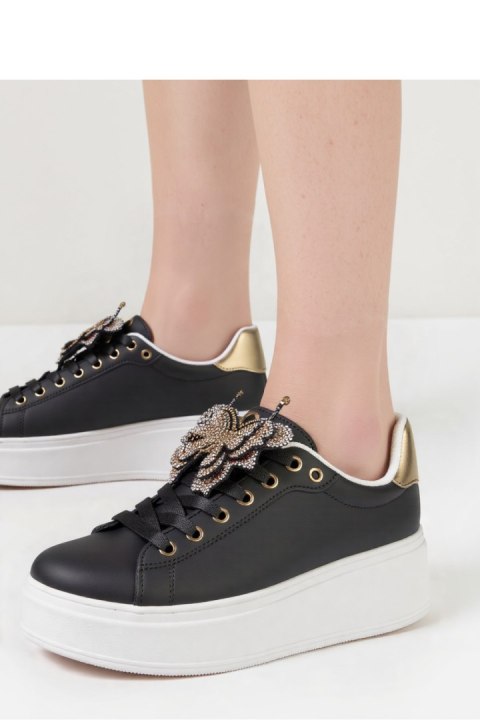 Damskie Sneakersy BUTTERFLY LUX ? Black - Inello Inello