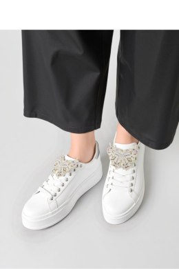 Damskie Sneakersy BUTTERFLY LUX ? Silver - Inello Inello