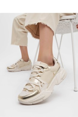 Damskie Sneakersy CELESTE ? Beige - Inello Inello