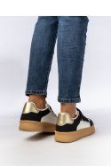 Damskie Sneakersy ? Czarne AURORA BLACK - Inello Inello