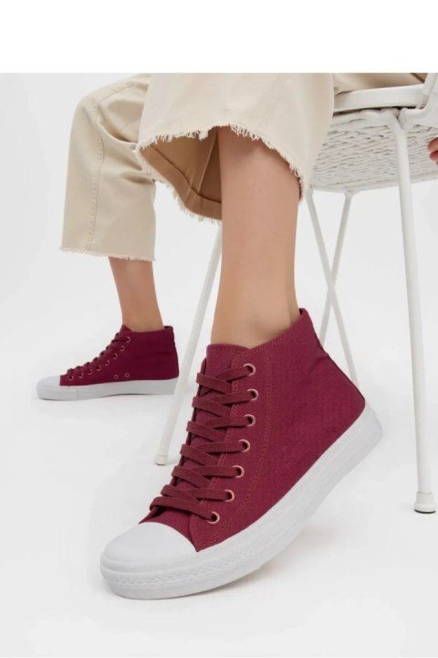 Damskie Trampki LIVIO WINE RED - Inello Inello