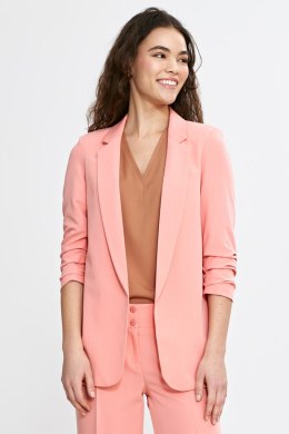 Marynarka z rękawem 3/4 z zakładkami Z76 Łosoś - Nife Nife