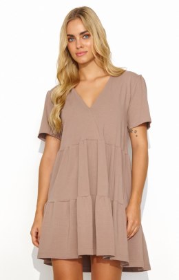 Sukienka Model M819 Mocca - Makadamia Makadamia