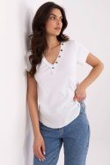 Bluzka Model DHJ-BZ-25168.00 Ecru - Italy Moda Italy Moda