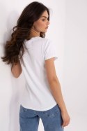 Bluzka Model DHJ-BZ-25168.00 Ecru - Italy Moda Italy Moda