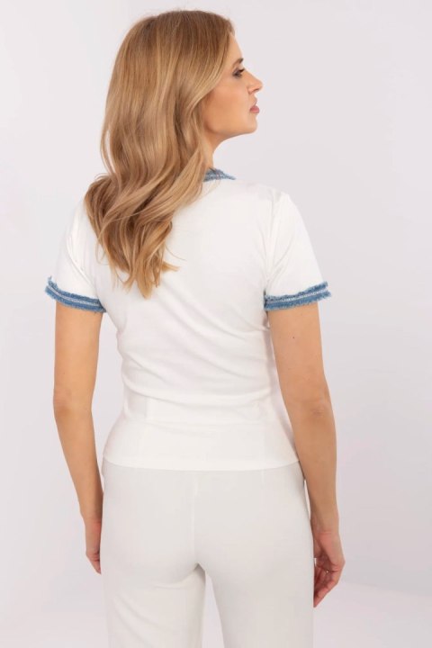 Bluzka Model NM-TS-V8319.95 Ecru - NM NM