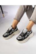 DAMSKIE SNEAKERS VIVIAN BLACK - Inello Inello