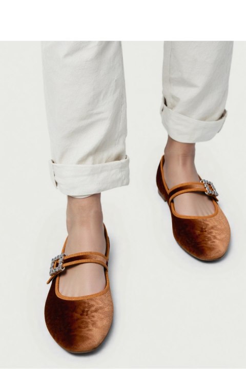 Damskie Baleriny FINDLAY ? CAMEL - Inello Inello