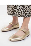 Damskie Baleriny VINTAGE CHARM ? GOLD - Inello Inello