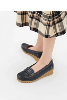 Damskie Mokasyny ALORA BLACK - Inello Inello