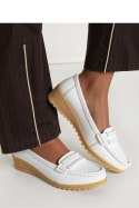 Damskie Mokasyny ALORA WHITE - Inello Inello
