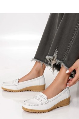 Damskie Mokasyny ALORA WHITE - Inello Inello