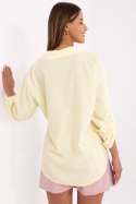 Koszula Damska Model MO-KS-1804.92 White/Yellow - Italy Moda Italy Moda