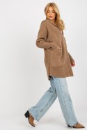 Płaszcz Damski Model MBM-PL-19905-1.96P Light Brown - MBM MBM