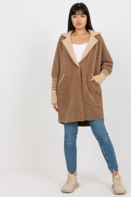 Płaszcz Damski Model MBM-PL-2001.95P Light Brown - MBM MBM