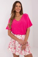 Sweter Damski Model MO-SW-0702.36 Fluo Pink - Italy Moda Italy Moda
