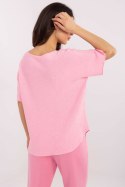 Sweter Damski Model MO-SW-0702.36 Light Pink - Italy Moda Italy Moda