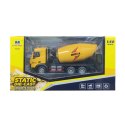 Betoniarka Pojazd Budowlany Metalowa Huina Żółta 1:50 HUINA Betoniarka Pojazd Budowlany Metalowa Huina Żółta 1:50 HUINA