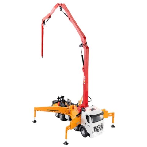 Ciężarówka Pomogruszka Betonowa Zdalnie Sterowana RC Huina Żółta 1:18 HUINA