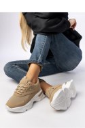 Damskie Sneakersy ZIRANA KHAKI - Inello Inello