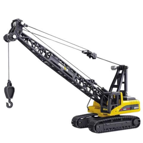 Dźwig Gąsienicowy Ruchomy Metalowy Huina 1:50 HUINA Dźwig Gąsienicowy Ruchomy Metalowy Huina 1:50 HUINA