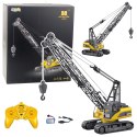 Dźwig Gąsienicowy Żuraw Zdalnie Sterowany RC Światła Dźwięk Huina 1:14 HUINA
