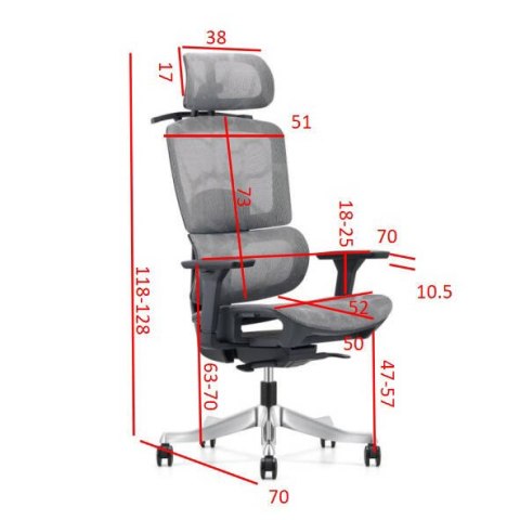 Fotel ergonomiczny ANGEL biurowy obrotowy Otus ANGEL Fotel ergonomiczny ANGEL biurowy obrotowy Otus ANGEL