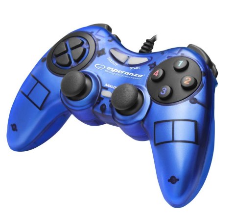 Gamepad PC USB Esperanza "Fighter" niebieski ESPERANZA