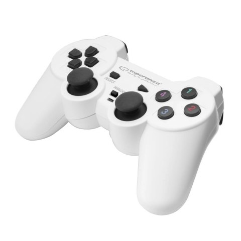 Gamepad PC USB Esperanza "Warrior" biało/czarny ESPERANZA