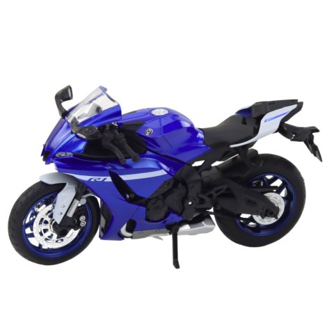 Motocykl Sportowy Metalowy Światła Dźwięki Granatowy R1 1:12 LEAN Toys Motocykl Sportowy Metalowy Światła Dźwięki Granatowy R1 1:12 LEAN Toys