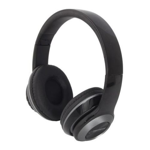 Słuchawki z mikrofonem Esperanza "Skald" bluetooth czarne ESPERANZA