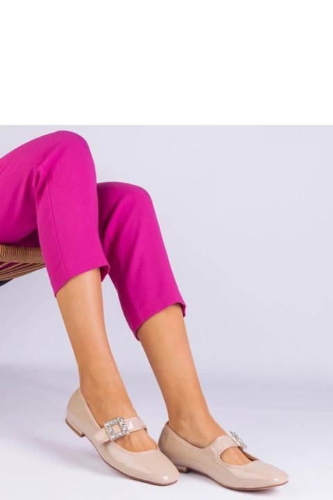 Baleriny Model Furseda Y8B-XX24055-01 Beige - PRIMO PRIMO