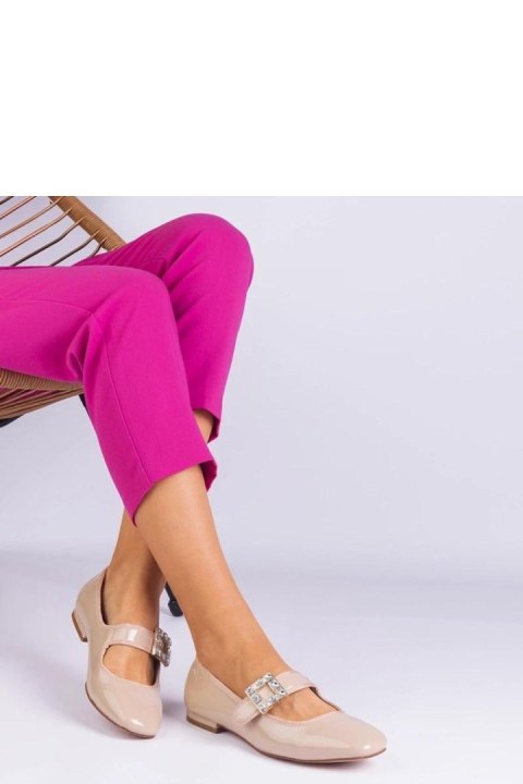 Baleriny Model Furseda Y8B-XX24055-01 Beige - PRIMO PRIMO