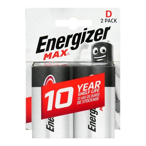 Bateria alkaliczna Energizer Max D / LR20 - 2 sztuki (blister) Energizer