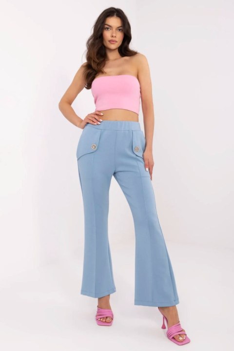 Spodnie Dresowe Model DHJ-SP-20518.12 Blue - Italy Moda Italy Moda