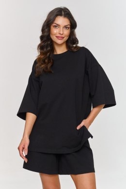 Spodnie Komplet Model M870 Black - Makadamia Makadamia