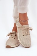 Buty Sportowe Model Artiker 54C1759 Beige - Step in style Step in style