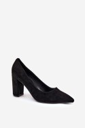 Czółenka Model Ellinoria AH-10 Black - Step in style Step in style