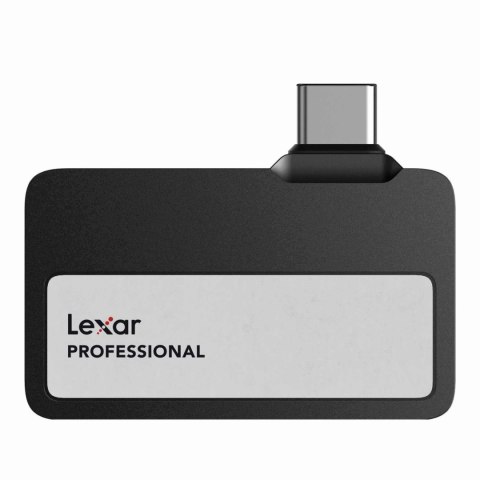 Dysk zewnętrzny SSD Lexar Professional SL400 1TB USB 3.2 Gen.2 Type-C (1050/1000 MB/s) czarny Lexar Dysk zewnętrzny SSD Lexar Professional SL400 1TB USB 3.2 Gen.2 Type-C (1050/1000 MB/s) czarny Lexar