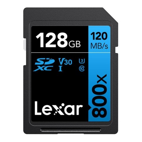 Karta pamięci Lexar SDXC 800x Professional 128GB V30 UHS-I U3 120/45MB/s Lexar Karta pamięci Lexar SDXC 800x Professional 128GB V30 UHS-I U3 120/45MB/s Lexar