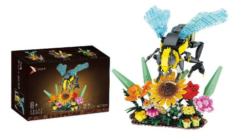 Klocki pszczoła na kwiatku 750 el. Stator Klocki pszczoła na kwiatku 750 el. Stator