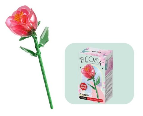 Klocki róża różowa 67 el. Stator Klocki róża różowa 67 el. Stator